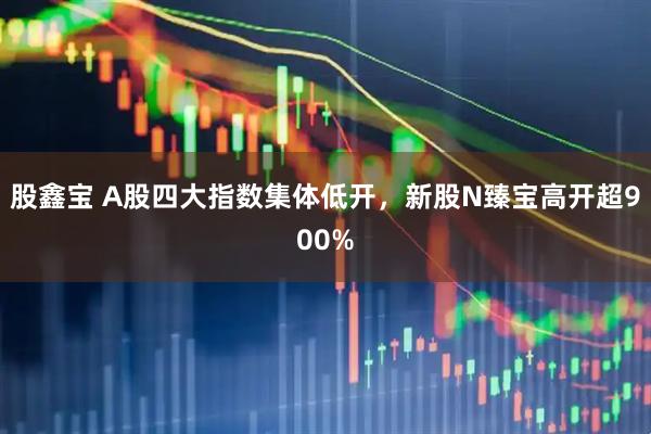 股鑫宝 A股四大指数集体低开，新股N臻宝高开超900%